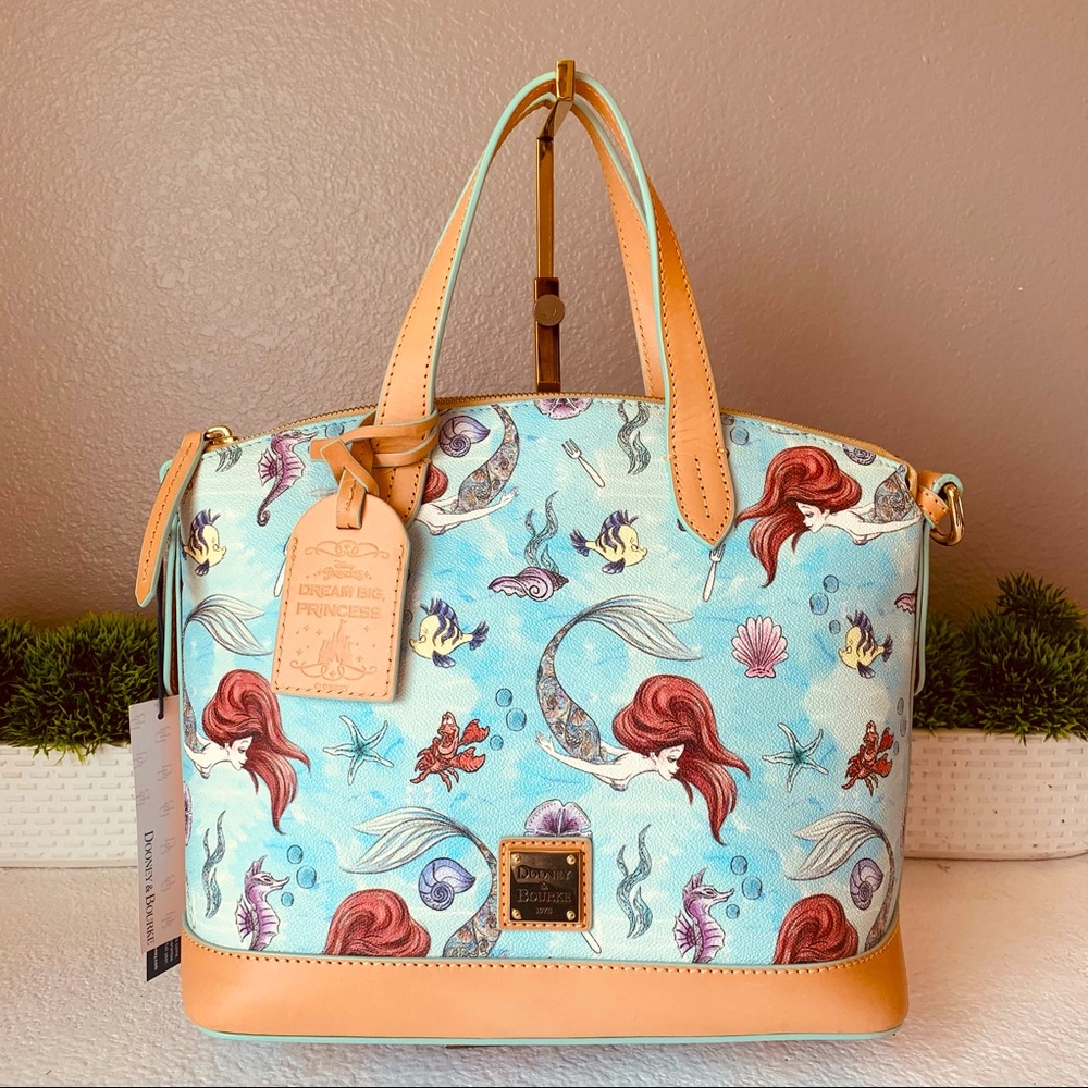 NWT Dooney and Bourke Disney Little Mermaid satchel